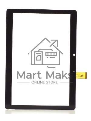 Сенсорное стекло (тачскрин) для XC-PG1010-084-FPC-A1, черное