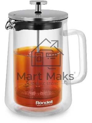 Френч-пресс с двойными стенками Rondell Calypso RDS-1822 1,0 л