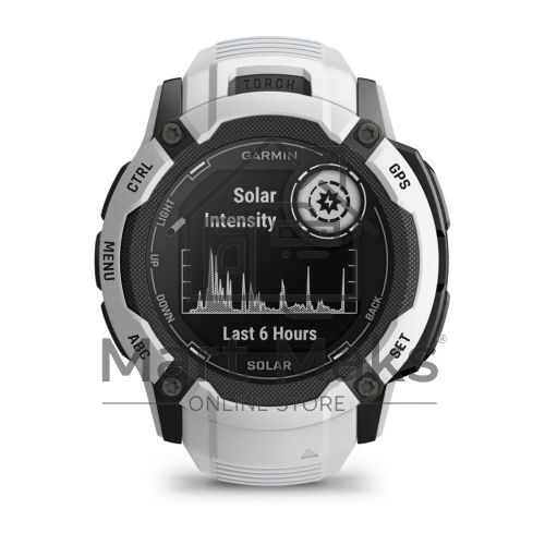 Смарт-часы Garmin Instinct 2X Solar белый 50мм