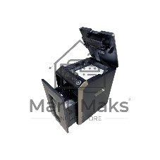 Шредер Office Kit SA200С 3,8x10 черный/серый с автоподачей (секр.P-4) фрагменты 220лист. 40лтр. скобы пл.карты