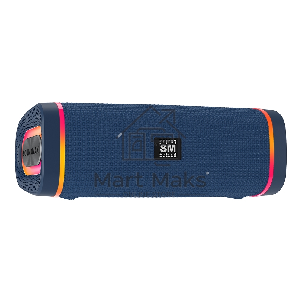 Портативная колонка SOUNDMAX SM-PS5019B (синий)