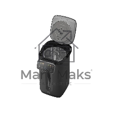 Термопот BQ TP6001 Black, мощность 1800 Вт, объем 6 л, сенсорный тип управления, 6 температурных режимов (45-95°C, с шагом 10°С), функция повторного кипячения, функция поддержания температуры, способы подачи воды - электрическая помпа, индикатор уровня воды, автоотключение при недостаточном количестве воды, блокировка подачи воды, защита от перегрева, дисплей LED, съемная крышка, ручка для переноски, материал корпуса - металл, пластик, материал внутренней камеры - высококачественная нержавеющая сталь AISI 304, длина электрошнура 1.0 м, напряжение 220-240 В, 50-60 Гц, защита от поражения электротоком класс I