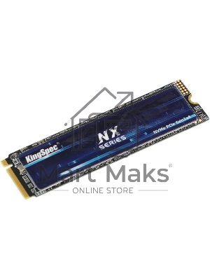 Накопитель SSD KingSpec NX-2Tb, 2000Gb, PCIe 3.0 x4, M.2 2280, NVMe, R/W 3400/3100