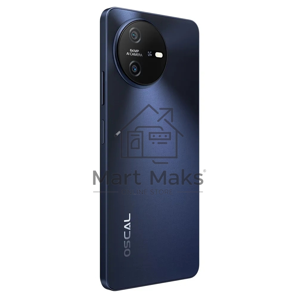 Смартфон OSCAL Tiger 12, 8/128Gb, серый