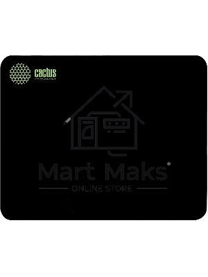 Коврик для мыши Cactus черный 220x180x2мм (CS-MPC-P01XS)