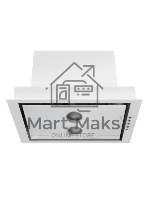 Вытяжка полновстраиваемая Gefest ВО 4603, белый, 52 см, 800 куб. м/ч, отвод/циркуляция, 78 дБ