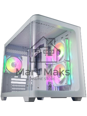 Компьютерный корпус FSP mATX Minitower S380-WA, белый