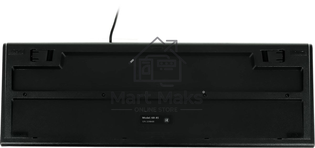 Комплект клавиатура+мышь A4Tech KR-8520D проводной, USB, 1200 DPI, чёрный