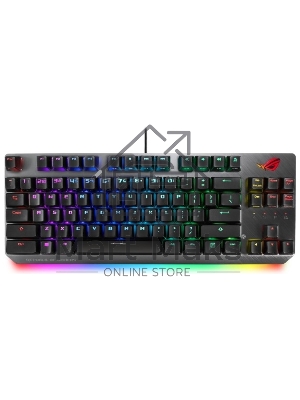 Клавиатура проводная Asus X801 STRIX SCOPE NX TKL D/NXRD/RU / KB,ROG NX MECHANICAL (90MP00N6-BKRA00) (101994)