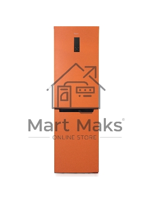 Холодильник Бирюса Б-T980NF оранжевый двухкамерный 240/130 л морозильник снизу, No Frost