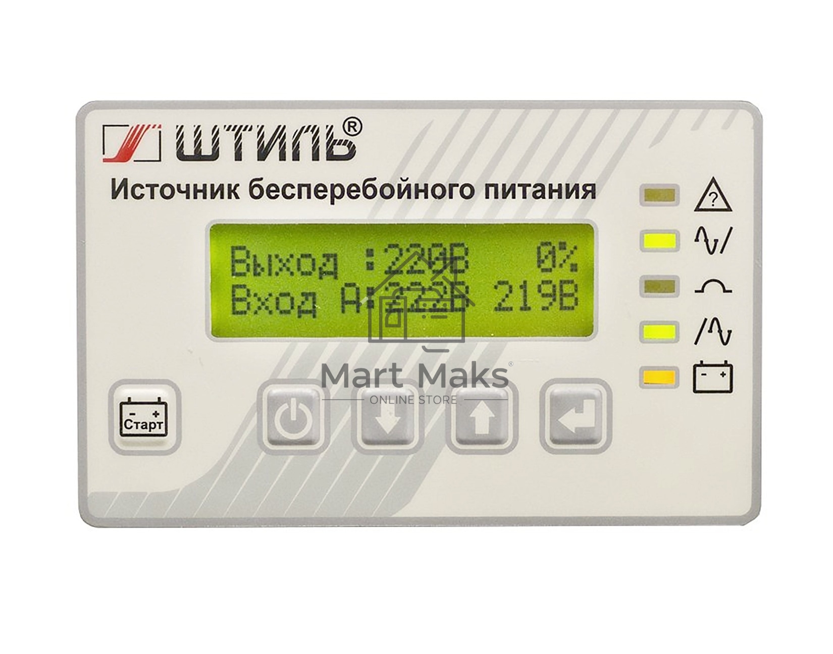 Источник бесперебойного питания Штиль SR SR3110L 8000Вт 10000ВА серый