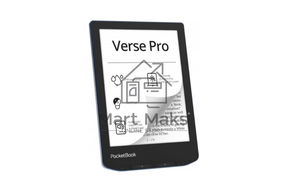 Электронная книга PocketBook 634 Verse Pro Azure (PB634-A-WW)