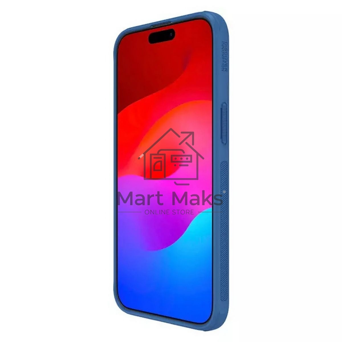 Чехол Super Frosted Shield Pro Magnetic Case, синий, (AP IP15 Pro Max)