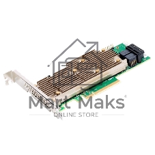 RAID-контроллер Broadcom 9440-8i SGL (05-50008-02/05-50008-02011/03-50008-17011) PCIe 3.1 x8 LP, SAS/SATA/NVMe, RAID 0,1,5,10,50, 8port(2 * int SFF8643), 3408 IOC RTL (R8i) 5