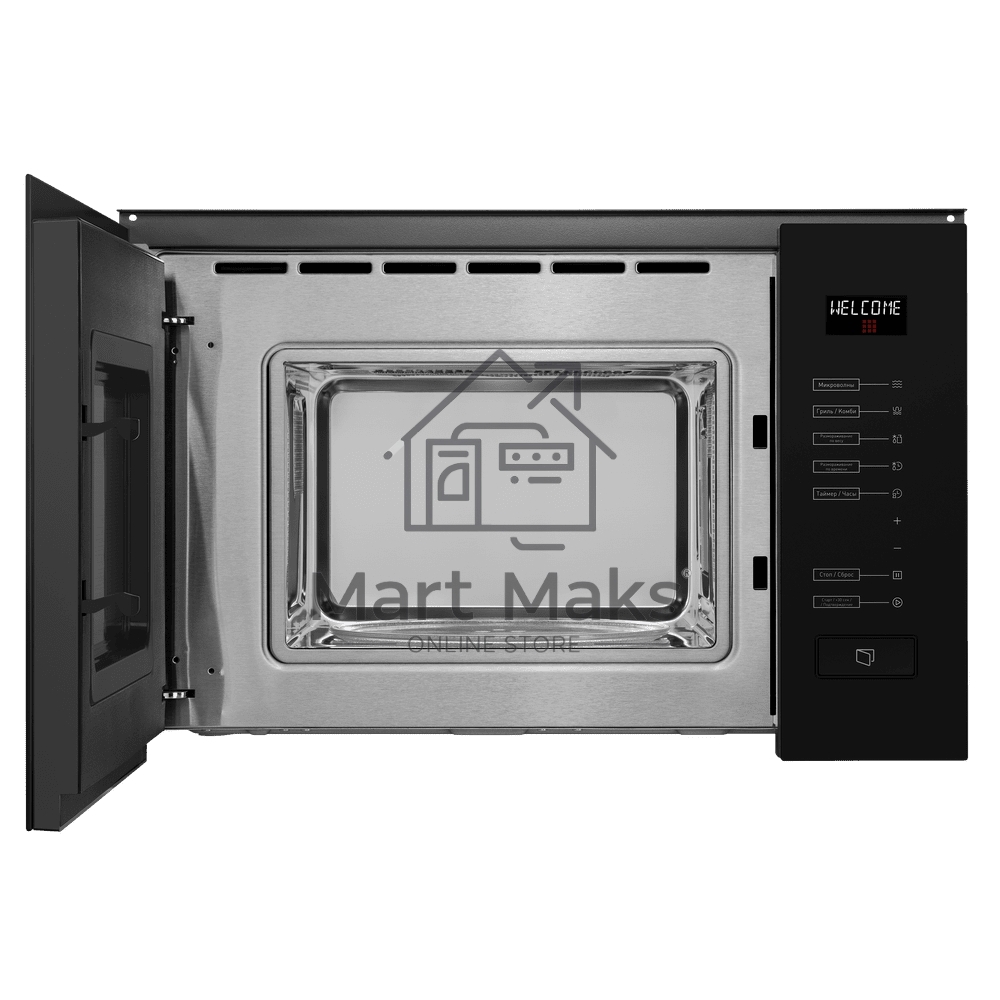 Микроволновая печь встраиваемая Maunfeld MBMO.20.8GB черный, 20 л, 700 Вт, переключатели - сенсор
