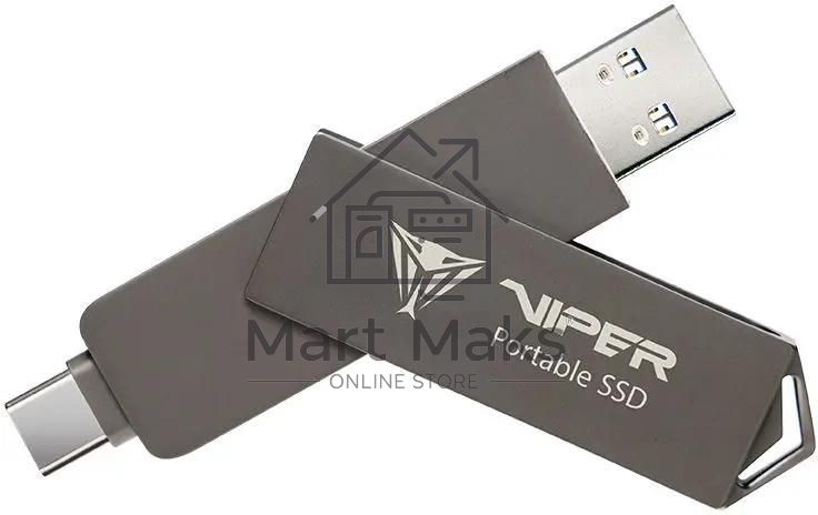 Накопитель SSD Patriot Viper PVP30 USB-C 1TB 2.5