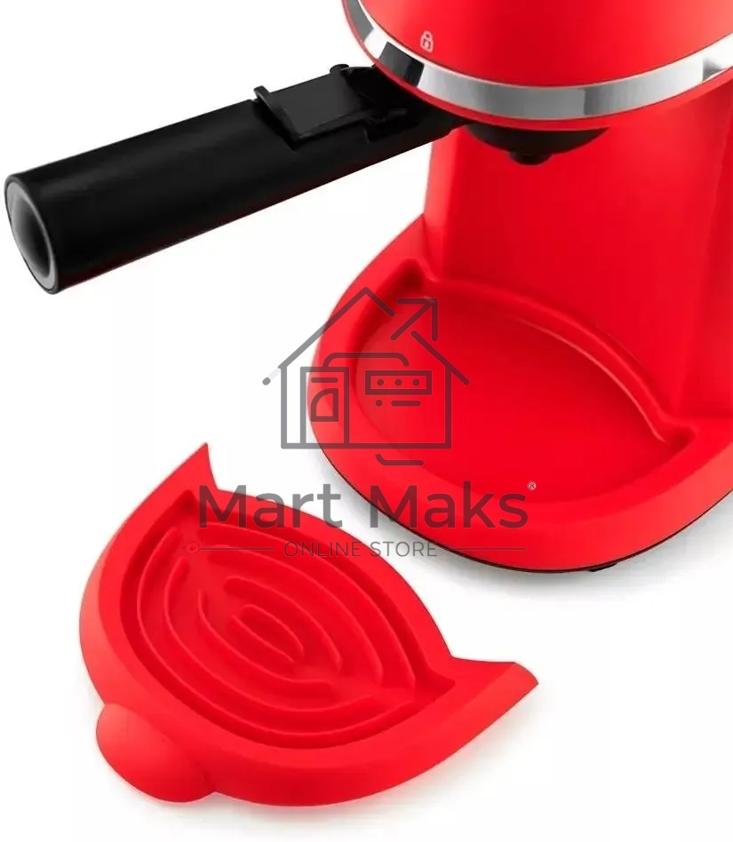 Кофеварка капельная Kitfort КТ-760-1 красный/черный, молотый кофе, 240мл, 800Вт, 3,5 бар
