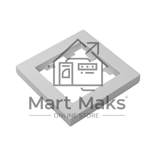 Рамка EKF 1-м Эпика пластик алюм., UP1-FPA-01