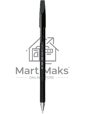 Набор ручек шариковых Deli Think EQ8-BK, черные чернила (12шт), линия 0.5мм