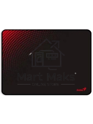 Коврик для мыши Genius G-Pad 230S. Нескользящая резиновая основа с микротекстурированной гладкой поверхностью. Размер: 230 x 2.5 x 190 мм. черный