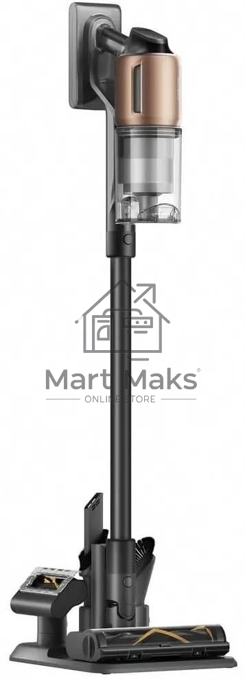 Пылесос вертикальный Dreame Z20 AquaCycle черный/бронзовый, питание от аккумулятора, 250 Вт, уборка влажная/сухая, пылесборник 0.6 л