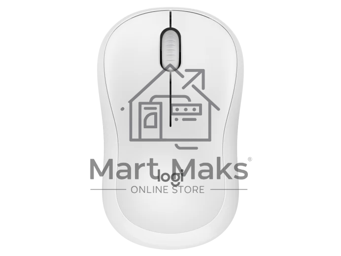 Мышь беспроводная Logitech M240 SILENT белый, 4000 dpi, Bluetooth, кнопки - 3