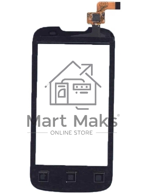 Сенсорное стекло (тачскрин) для Lenovo A690, черное