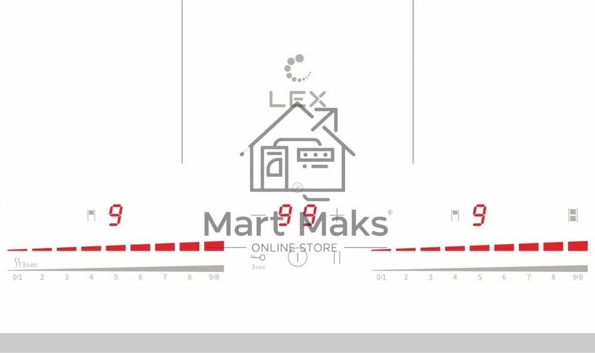 Индукционная варочная поверхность Lex EVI 641C WH белый