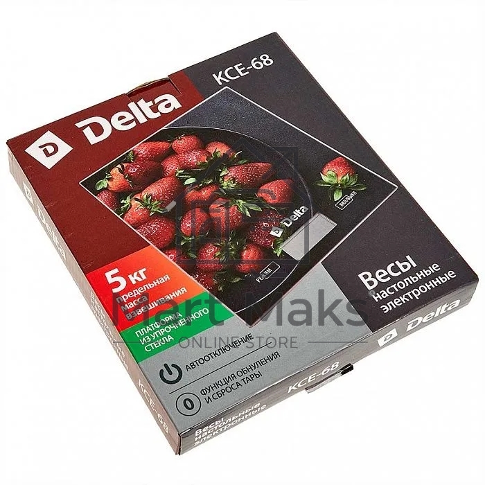 Весы настольные электронные Delta KCE-68 