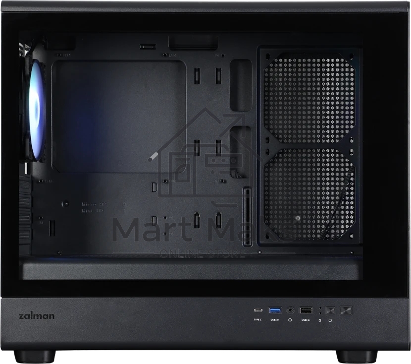 Компьютерный корпус ZALMAN M5, MATX, BLACK, WINDOW, 1xCombo (3.5'' or 2.5''), 1x3.5