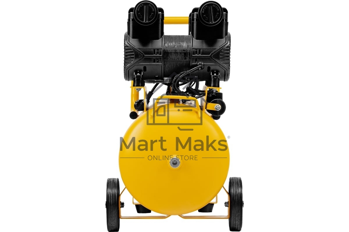 Компрессор безмасл. малошумный Denzel DLP -3000/50, 3 кВт, 2х1,5 кВт,50 л, 2850 об/мин,500 л/мин