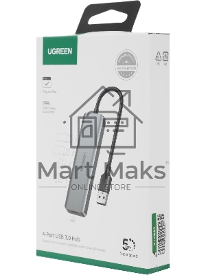 USB-хаб UGREEN CM219-50985 (50985)