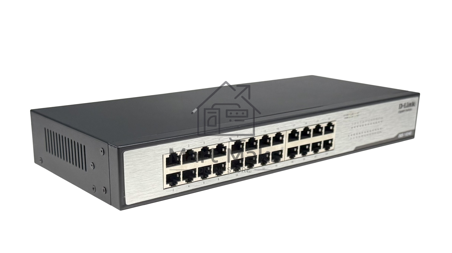 Коммутатор D-Link DGS-1024C/F6/E, 24×1 Гбит/с, неуправляемый