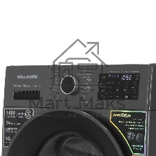 Стиральная машина Willmark WMF-1015LG графит, загрузка фронтальная 10кг, 1400 об/мин., класс: A+++