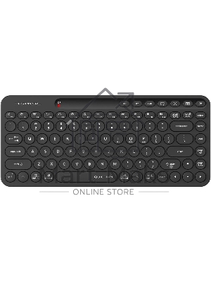 Клавиатура беспроводная A4Tech Fstyler FBK36C AS, USB, Bluetooth/Радиоканал, черный