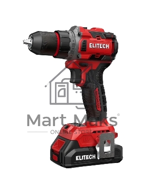 Дрель-шуруповерт Elitech ДА 20БЛ2 аккум. патрон:быстрозажимной (205673)