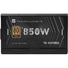 Блок питания Thermalright, 850W 80+ Gold (ATX, 3.1, PCIe 5.1, Non-modular, 1x24(20+4)pin, 1xCPU 8(4+4)pin, 2xPCIe*2 8(6+2)pin, 5xSATA3, 1x12+4pin (12VHPWR PCIe 5.1 12+4pin 600mm), 3xMOLEX4pin, Active, 120x120мм, 150x140x86mm, APFC, black)