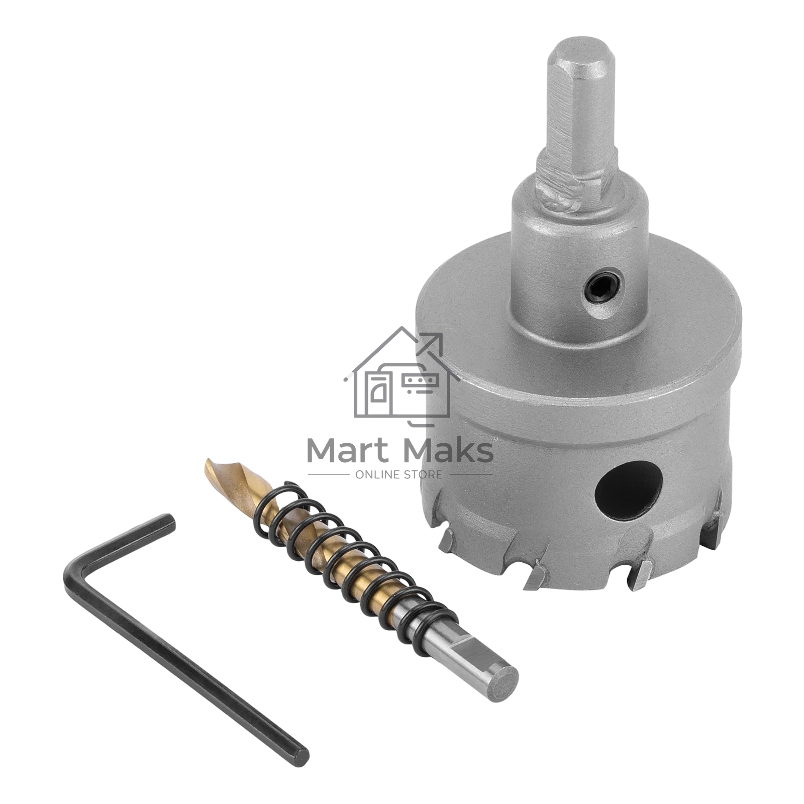 Коронка по металлу Denzel твердосплавная, 47 мм