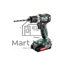 Дрель-шуруповерт Metabo BS 18 L BL 18Вт аккум. патрон:быстрозажимной (кейс в комплекте) (613155500)