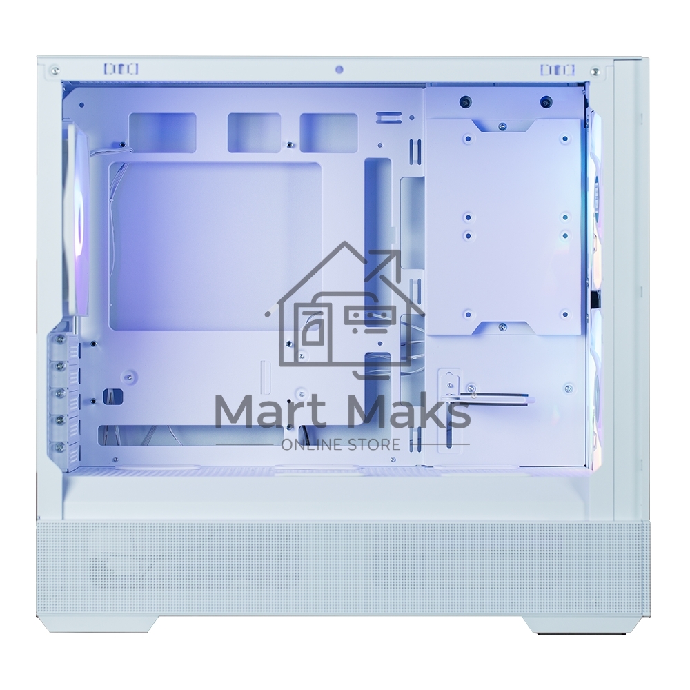 Компьютерный корпус ZALMAN P30 AIR, MATX, WHITE, WINDOW, 2xCombo (3.5'' or 2.5''), 3x2.5