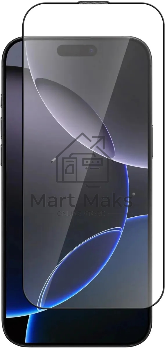 Защитное стекло для экрана BoraSCO прозрачный для Apple iPhone 16 Pro Max 2.5D антиблик