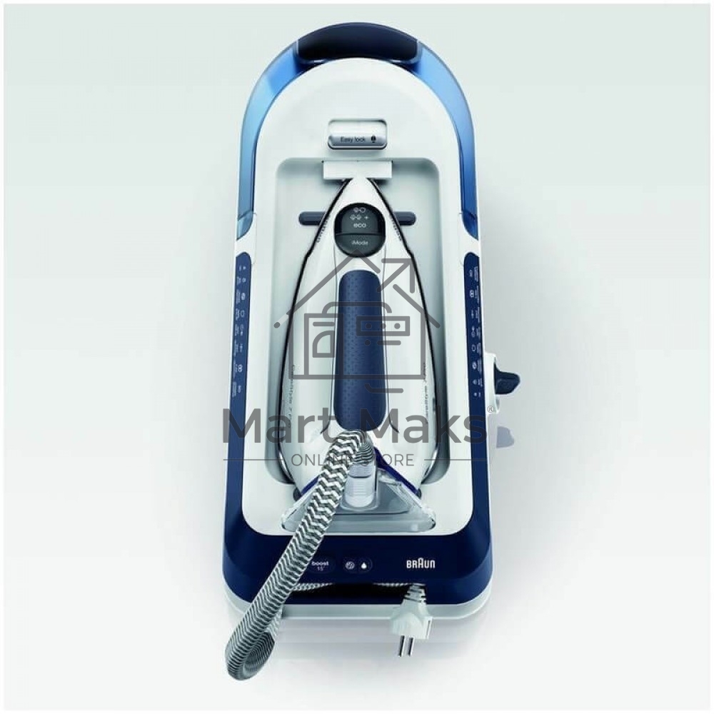Парогенератор Braun IS7282BL белый/синий, 2700 Вт
