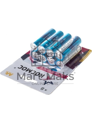 Элемент питания алкалиновый AA/LR06 BP-8 (блист.8шт) Космос KOCLR6BL8