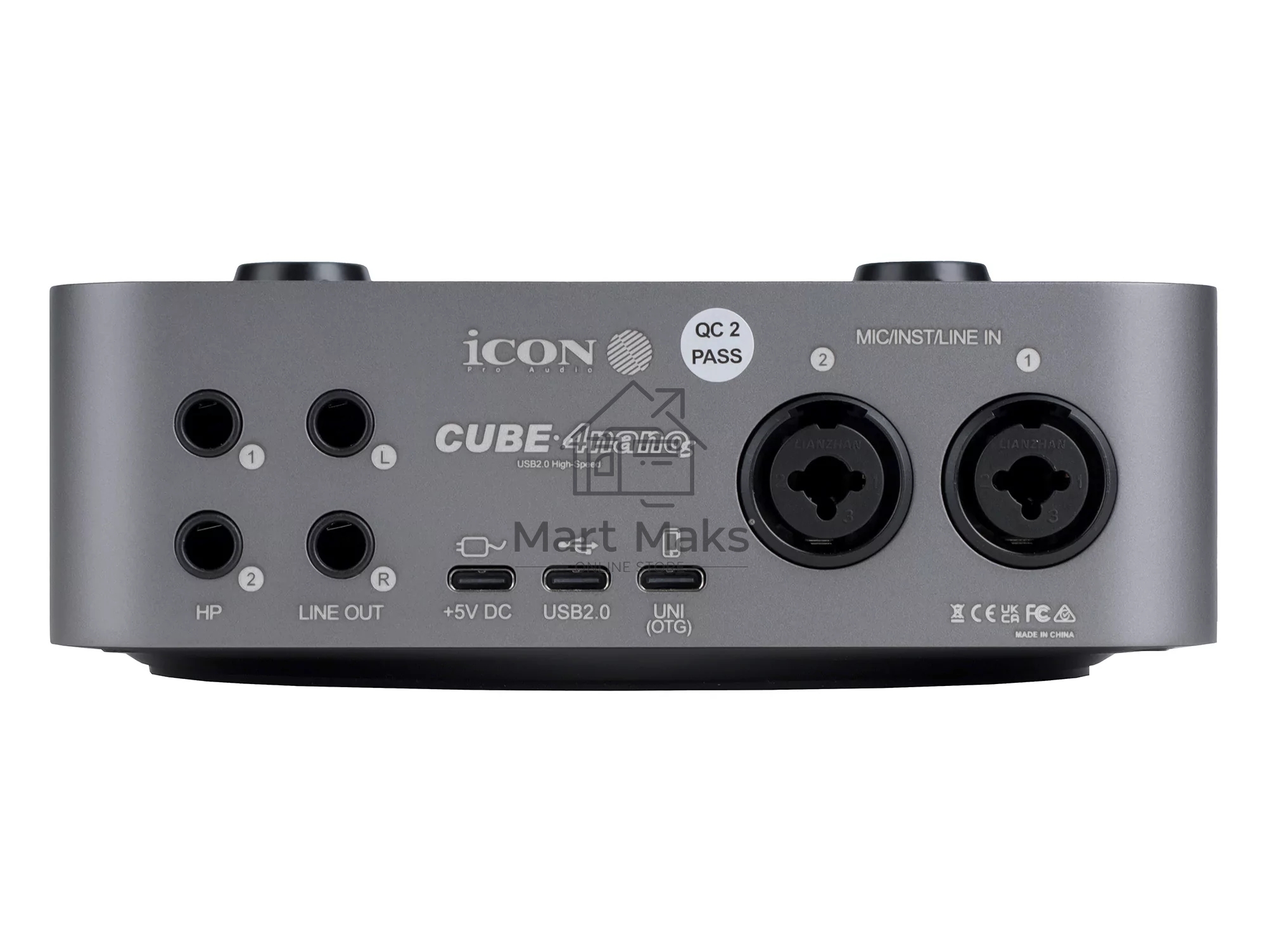 Аудиоинтерфейс USB 110301A3012 Icon Cube4Nano S 24 бит/192 кГц.