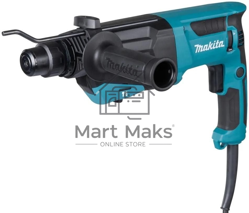 Перфоратор Makita HR2670, SDS-plus, 800 Вт, 3 Дж, от сети