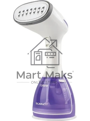 Отпариватель Scarlett SC-GS135S10 фиолетовый, 1500 Вт, 60 г/мин, 280 мл