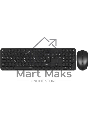 Комплект клавиатура+мышь Rapoo X260S беспроводной, USB, 1000 DPI, чёрный