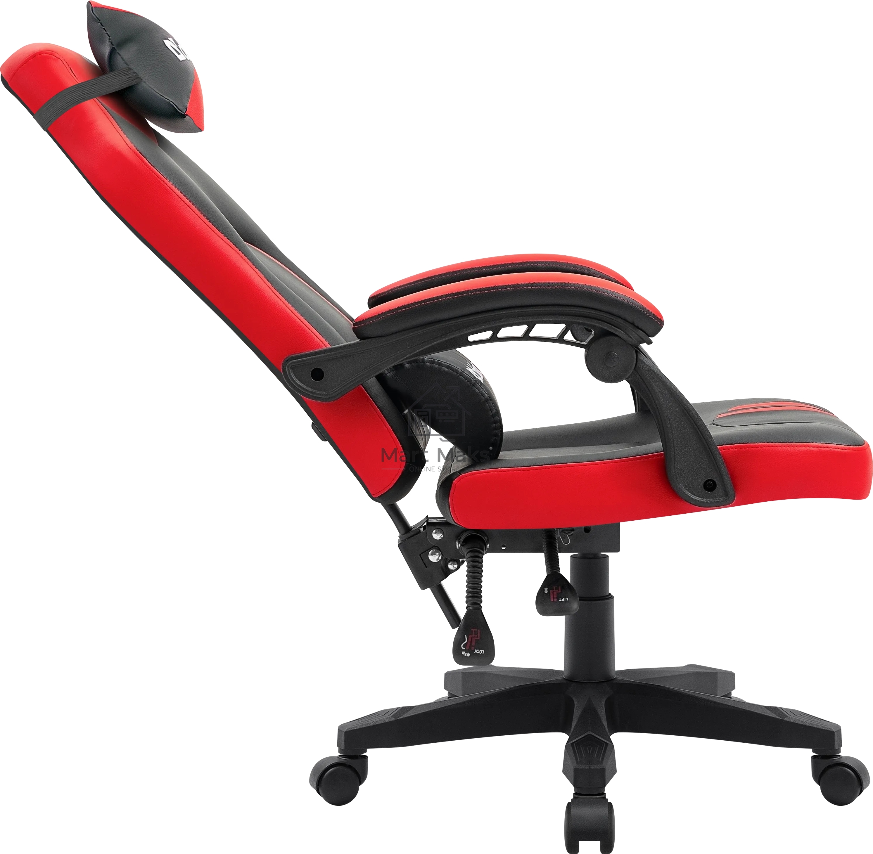 Кресло игровое Defender MERCURY BLACK/RED 64320