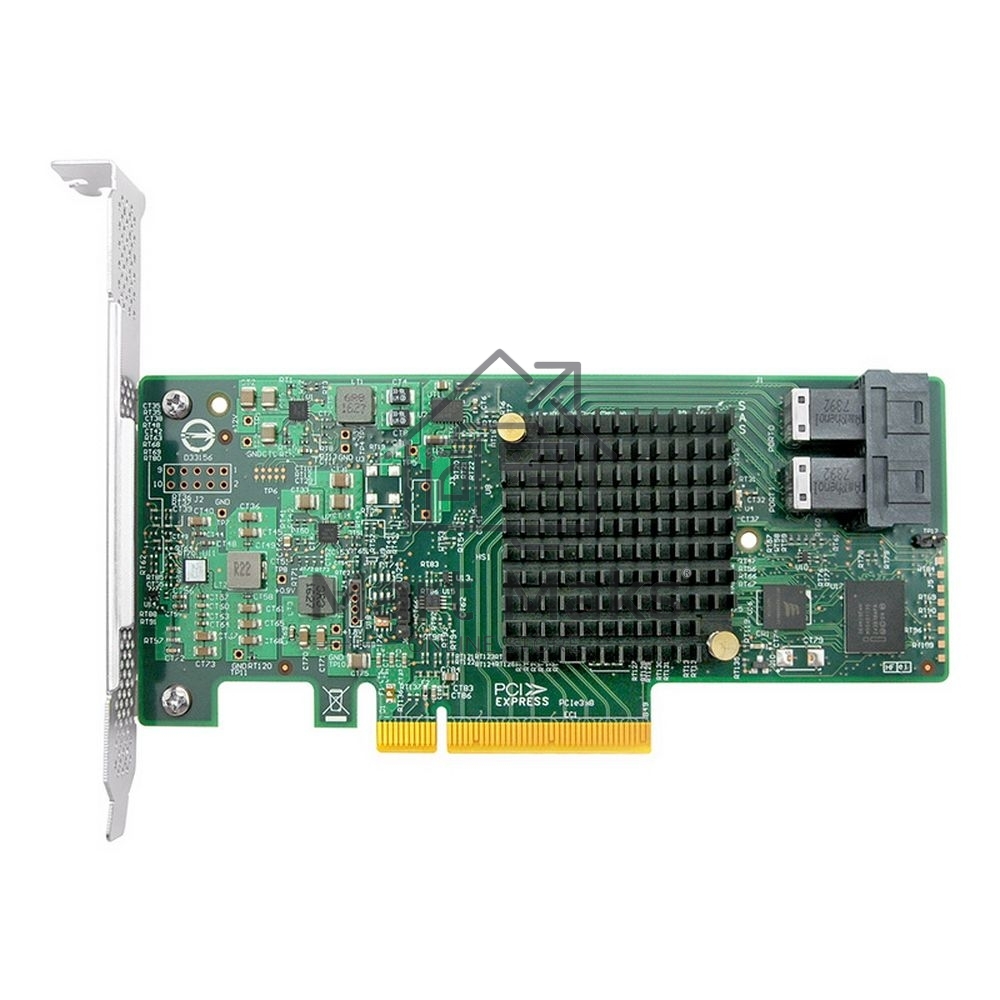 Контроллер ACD SAS3008-8R PCIe 3.0 x8 LP, SAS/SATA 12G, RAID 0,1,10,1E,JBOD, 8port (2*int SFF8643), 3008ROC (аналог LSI 9341-8i), RTL