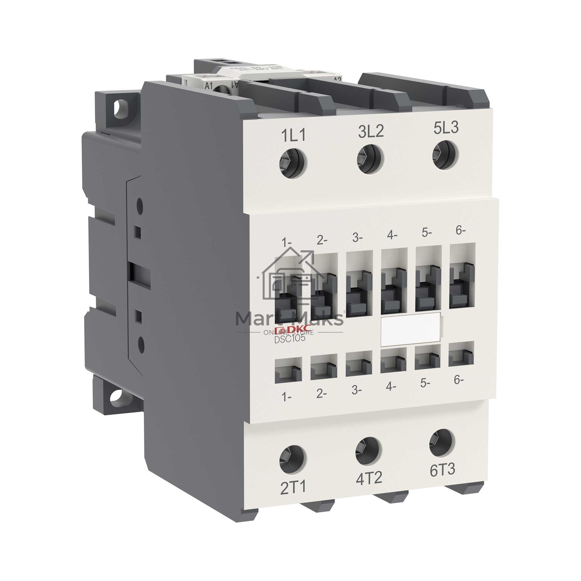 Контактор магнитный YON DSC105 105A 55кВт AC3 3P кат.220В AC YON DSC105-3C00A230